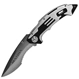 Matrix Silver Stainless Steel Folding Knife