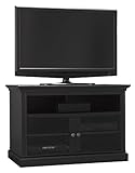 Bush Furniture Myspace Collection, Swivel Base TV Stand, Aged Tabacco