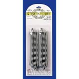 Bachmann Trains Snap-Fit E-Z Track 33.25? Radius 12 Degree Curved Track (4 card)