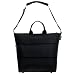 Solid Black Reisenthel Expandable Travel Bag - Two bags in one