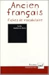 Ancien fran�ais. Fiches de vocabulaire