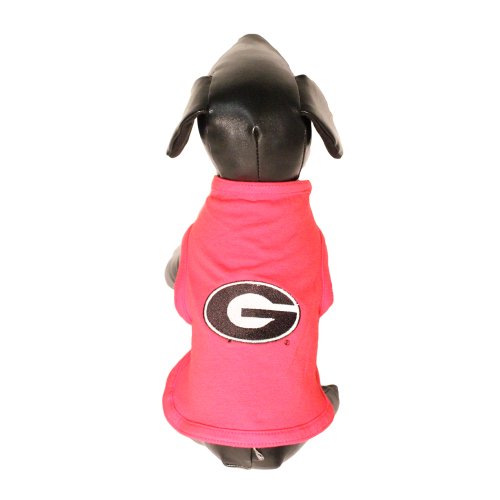 NCAA Georgia Bulldogs Cotton Lycra Dog Tank Top, X-Large