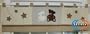 GEENNY Window Valance For Boutique Teddy Bear 13 PCS Crib Bedding Set