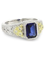 Judith Ripka "Estate" Small Stone Estate Ring