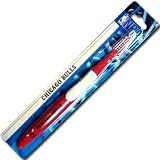 CHICAGO BULLS Logo NBA Team Color Soft-Bristled Toothbrush NEW in Package
