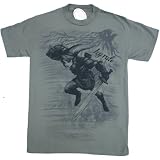 NINTENDO ZELDA BRANCHES 2-Sided Grey Fine Woven Tee