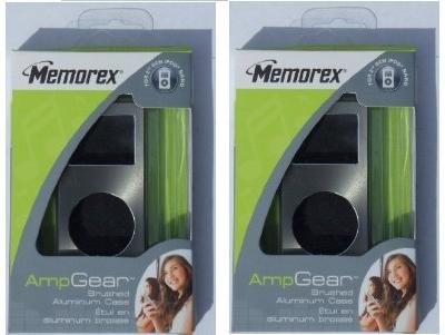 External hard drive:(2) Memorex 2nd Generation Alumunium Cases for IPOD Nano