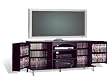 Prepac 60-Inch Plasma TV Console with Media Storage, Black