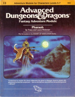 Cover image : Pharaoh: Advanced Dungeons and Dragons, Fantasy Adventure Module