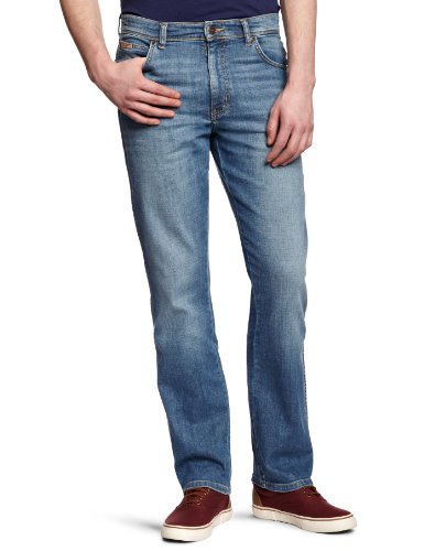 Wrangler Herren Jeans Hoher Bund