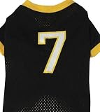 X-large Steelers Colors Dog Jersey Fits Dogs 50 - 65 Lbs