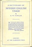 A Dictionary of Modern English Usage (Wordsworth Collection)
