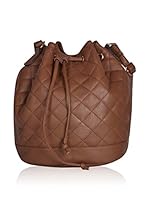 Carla Belotti Bolso asa al hombro Handbag Light Brown Jordana (Marrón Claro)