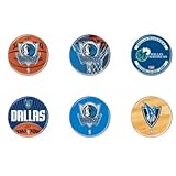 Dallas Mavericks 6 Button Set