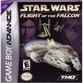 STAR WARS VIDEO GAME STAR WARS FLIGHT OF TH FALCON VIDEO GAME (GAME BOY ADVANCE VERSION) (FOR GAMEBOY ADVANCE HANDHELD, 2003VERSION) (MINI-CARTRIDGE VIDEO GAME ONLY)