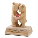 Heartstring Teddies Anniversary Gift Musical Figurine