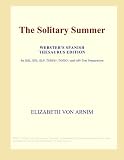 The Solitary Summer (Webster s Spanish Thesaurus Edition)