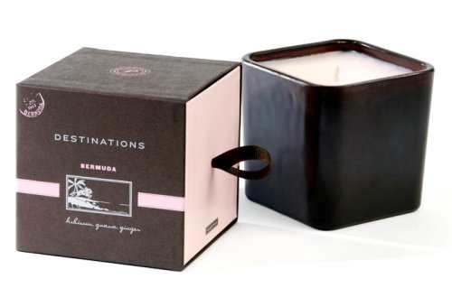 Paddywax Destinations 12-Ounce Poured Glass Candle, Bermuda by Paddywax