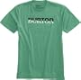 BURTON Herren T-Shirt MARK SPLITZ SLIM FIT, HEATHER EMERALD GRN, S, 245429_325