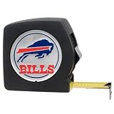 Great American Products Buffalo Bills NFL 25' Black Tape Measure