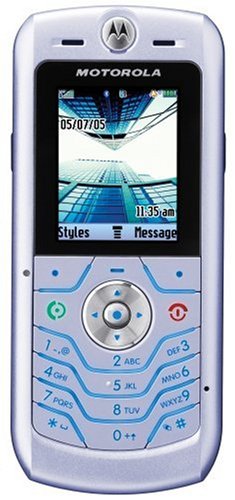 Motorola - L6 - Téléphone portable - GSM tri-bande - Appareil photo VGA - Torche - Ultra fin et résistant - Bluetooth - Argent