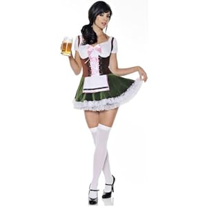 German Beer Girl Costume - Plus Size 2X - Dress Size 20-22