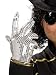 Child Michael Jackson Glove Silver Sequin picture