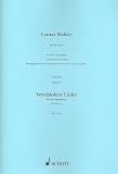 Produkt-Bild: S&auml;mtliche Werke: Verschiedene Lieder. Band XIII, 5. Singstimme und Klavier.