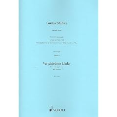 S�mtliche Werke: Verschiedene Lieder. Band XIII, 5. Singstimme und Klavier.