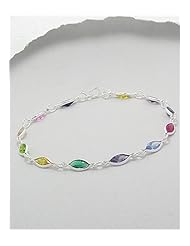 CZ Bracelet In 92.5 Sterling Silver