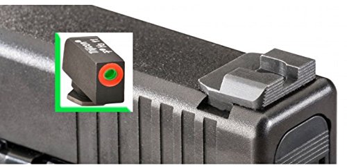 Ultimate Arms Gear GL-434 Hackathorn Glock 20,21,29,30,31,32,36 Hack Set ProGlo Front with serrated Rear