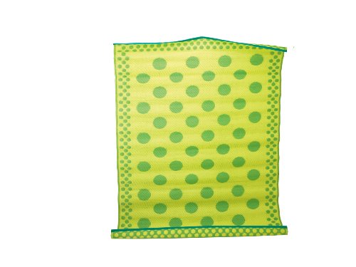 PT PT0979GR Flechtteppich Dots Kunststoff gr&uuml;n