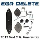 Image : FORD 2011 6.7L EGR DELETE KIT PRE TAPPED FOR FACTORY EGT SENSOR H&S