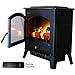 Newair AH-500E Electric Fireplace Heater with Remote Control