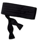 Satin Bow Tie & Cummerbund Set