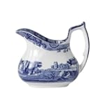 Spode Blue Italian Creamer Cottage Shape