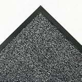 Crown Cross-Over Indoor/Outdoor Wiper/Scraper Mat, Olefin/Polypropylene, 48 x 72, Gray (CS-0046GY)