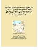 The 2009 Import and Export Market for Parts of Presses, Crushers and Similar Machinery Used in the Manufacture of Wine, Cider, Fruit Juices, and Similar Beverages in Poland