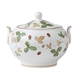 Wedgwood Wild Strawberry Covered Sugar Bowl