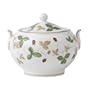 Wedgwood Wild Strawberry Covered Sugar Bowl