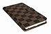iPhone 7 Plus, Luxury Brown Checker Faux Leather Fashion Designer Wallet Flip Cover Skin Case Stand