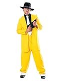 Gangster Wearing Yellow suit - Gangsters & Molls - Gangster Party Lifesize Cardboard Cutout / Standee / StandupIMAGE