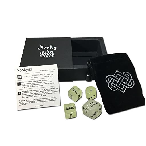 Premium Erotic Fun Sex Dice Game by Nooky Dice Spice Up Your Nights