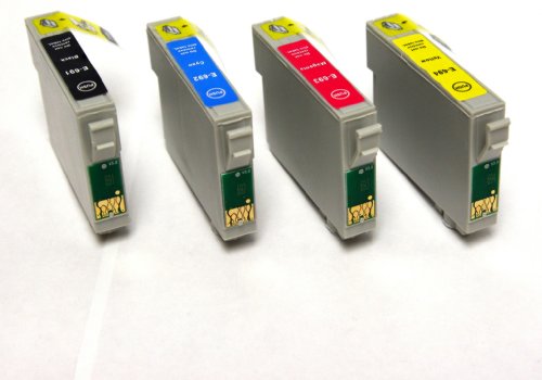 4PK Replacement Epson T069 (BK/C/M/Y) Ink Cartridges for Epson Stylus C120, CX5000, CX6000, NX200, NX300, NX400, Epson Workforce 30, 40, 500, 600