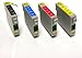 4PK Replacement Epson T069 (BK/C/M/Y) Ink Cartridges for Epson Stylus C120, CX5000, C...