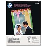 HP Q6568A - Premium Plus Photo Paper, 75 lbs., High-Gloss, 8-1/2 x 11, 25 S ....
