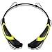 Universal Bluetooth Neckband Headphones S Gear -HV-Digitial 800 Wireless Headset Sweatproof Running Gym Exercise Stereo Earphones Noise Cancelling Earbuds Cordless BlackYellow