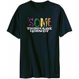 Some Trampoline Gymnast Sports Mens T-Shirt (Navy Blue, Sizes X-Small - XXX-Large)