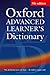 Oxford Advanced Learner's Dictionary