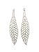 Young & The Restless ~ Ashley ~ Rhinestone Leaf Drop Earrings
